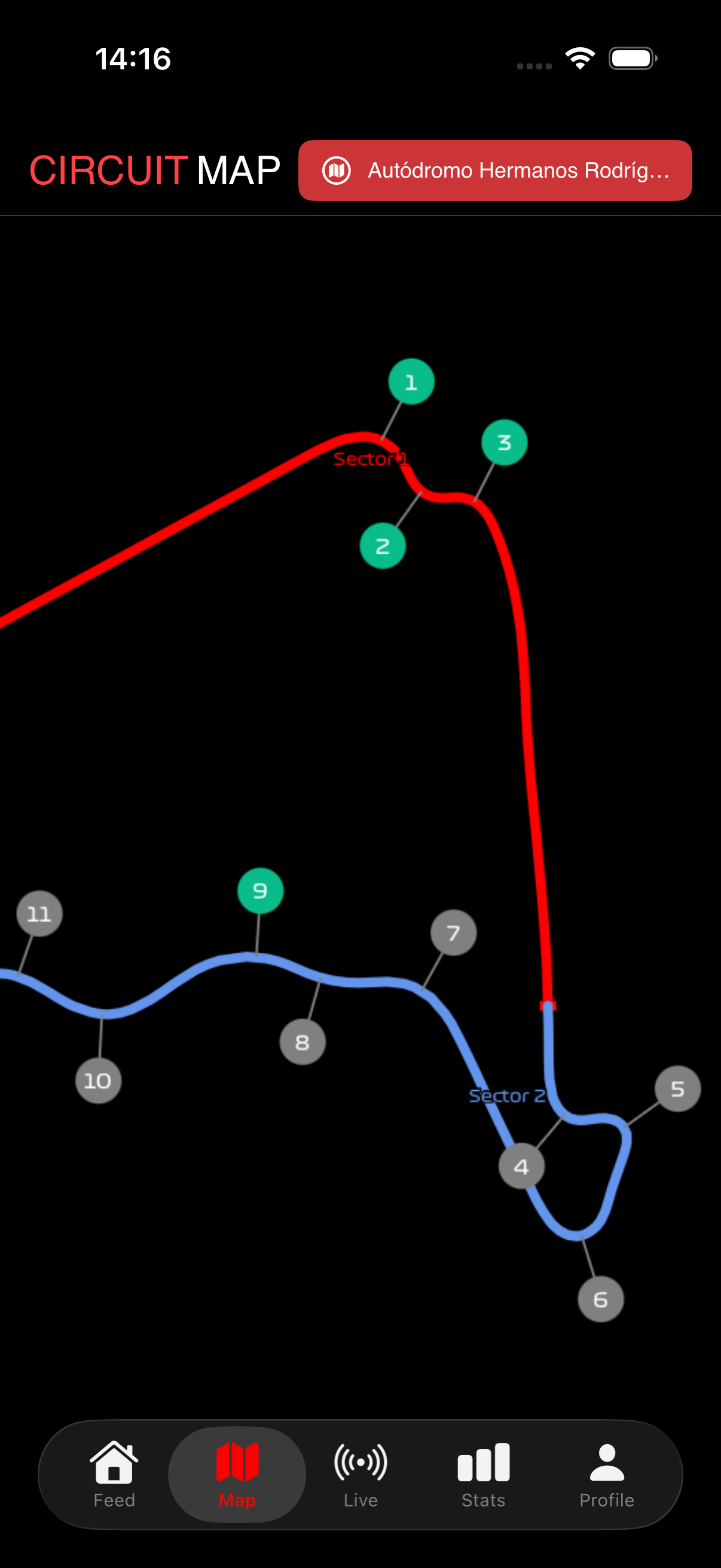 PenaltyWatch iOS screenshot — F1 penalty feed and case details